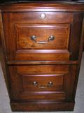 Wood Two File Drawer