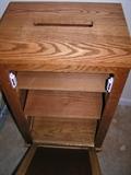 Hand Made Wood Storage Cabinet 