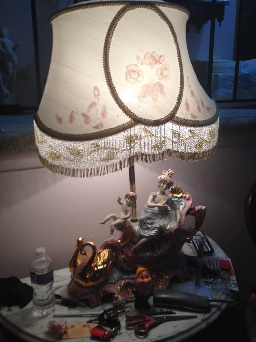 Capodimonte lamp
