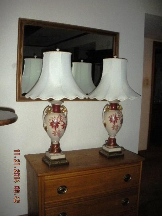 Porcelain lamps