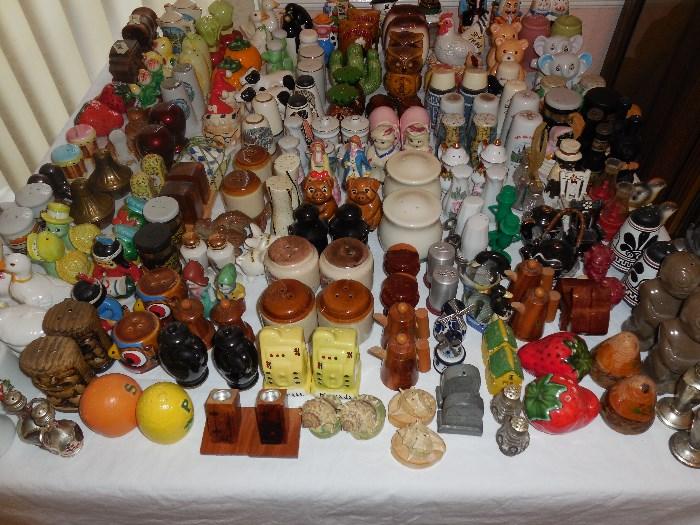salt and pepper shaker collection
