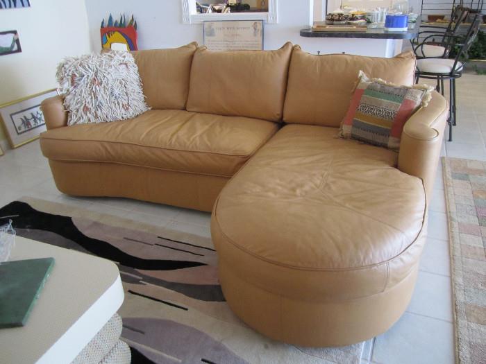 Bernhart Leather sofa
