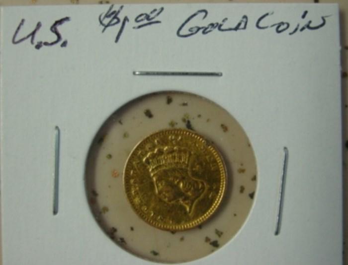 $1.00 Gold Coin