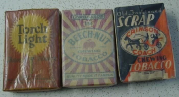 9 Boxes Of 1920's - 1930's Unopened Boxes Of Tobacco