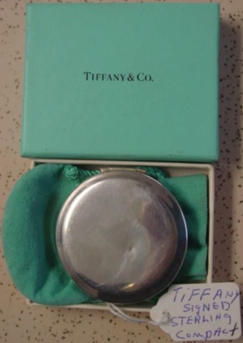 Tiffany & Co. Sterling Compact