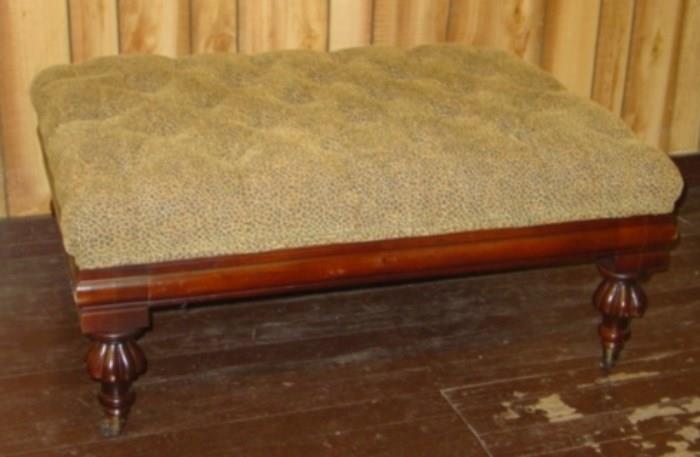 Large Upholstered Stool