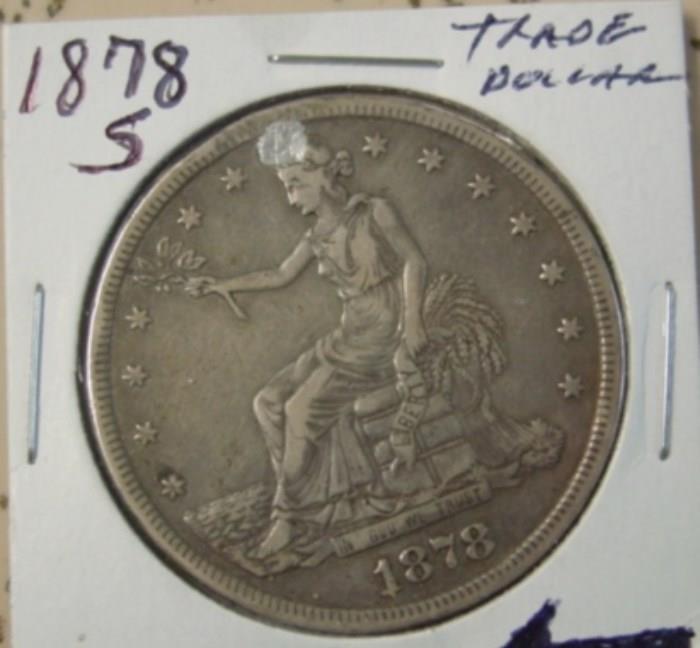1878 - S Trade Dollar