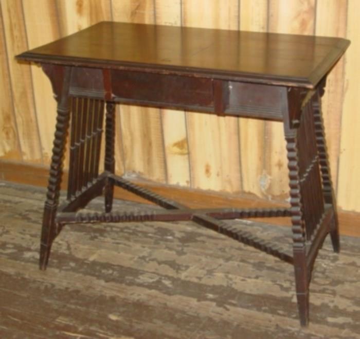Unusual Table w/Drawer