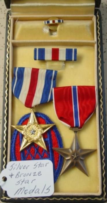 Silver Star & Bronze Star Medals