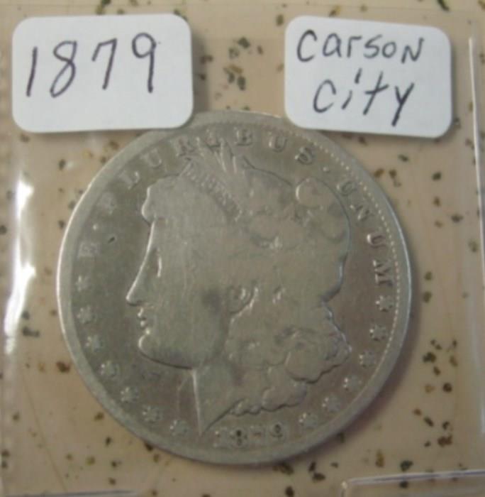 1879 Carson City Silver Dollar