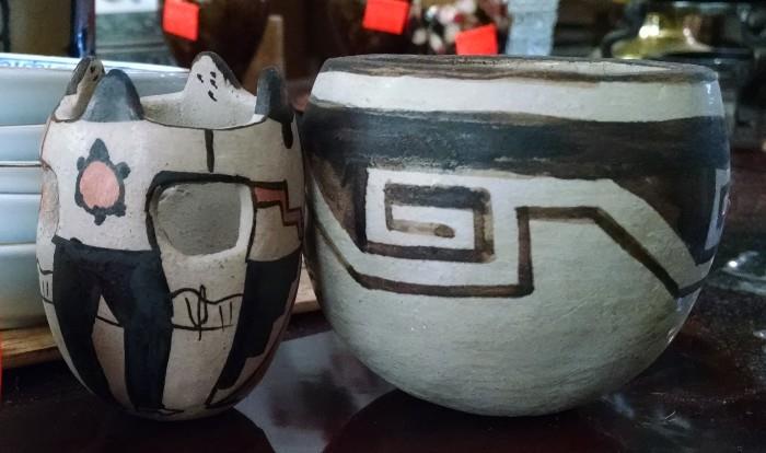 Pottery by Gladys Angea, Tohono O'odham