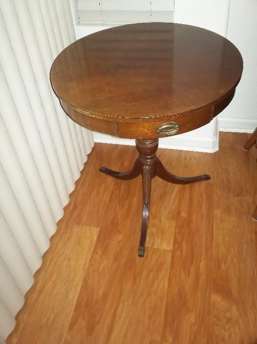 mahogany table 50.00