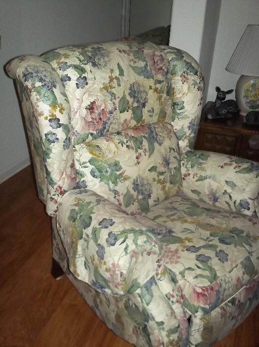 big overstuffed chair very nice and we have two 80.00 each