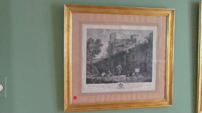 French Etching/Engravings