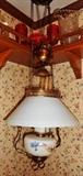 Hanging Lamp, Oil Lamp, Electrified lamp