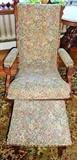 Rocker w/Ottoman, Marble Top Table, Furniture, Beds, Dressers, Chest of Drawers 