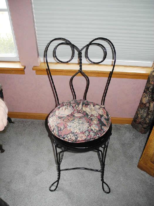 Ice cream parlor chair