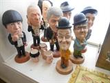 Full figure Comic and political figures.
