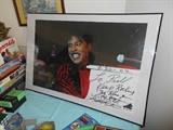 Little Richard autograph poster