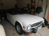 1976 Triumph TR-6, 2 door, not running