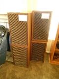 2 Pair Sansui Speakers 2000 & 2000x