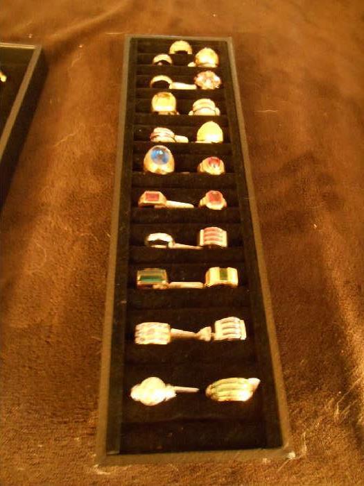 Gold rings various Karats