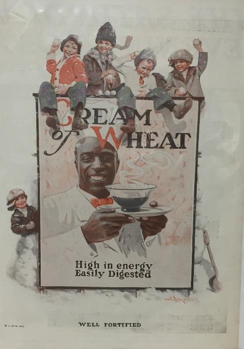 Vintage Cream of Wheat poster