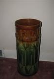 Art pottery umbrella stand