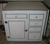 Painted cupboard