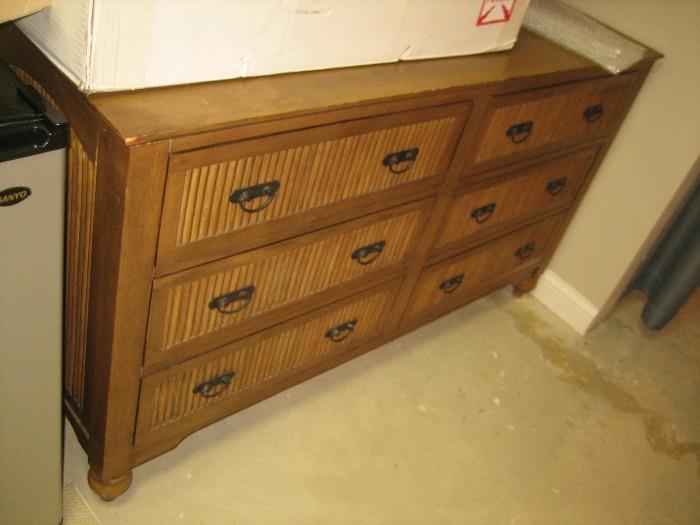 Walnut Mid Century Dresser.