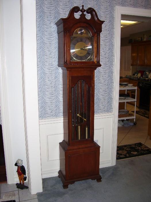Seth Thomas grandfather clock. 