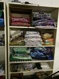 shelving, FABRIC!