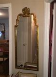 Vintage gold mirror
