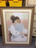 Original art, Mother & Child