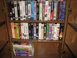 VHS video library and storage 