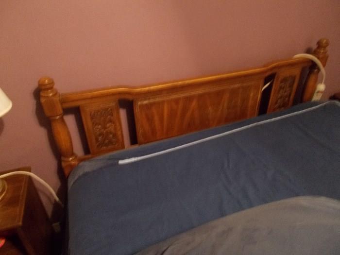 Double Bed - Box Springs/Mattress - All Bedding Included