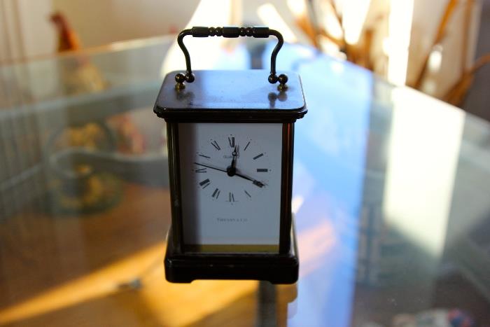 Tiffany's clock