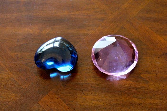 crystal paperweights 