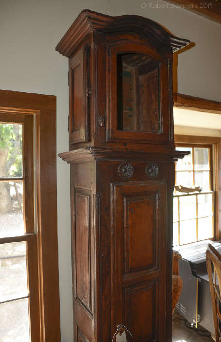 Early tall case clock.