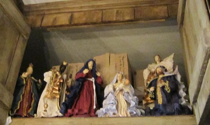 Large nativity set