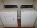 washer & electric dryer