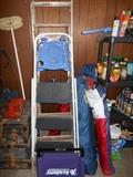 ladders and chairs in a bag