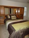 Queen Size Bed & Headboard System