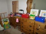 Toy Box,Desk & Chair,Dresser & Mirror,Toys