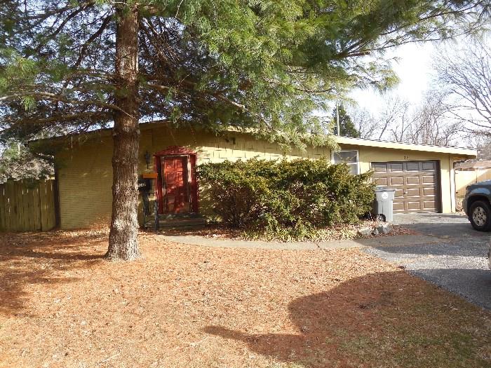 Mid Century Home or Sale with Huge Yard and out buildings