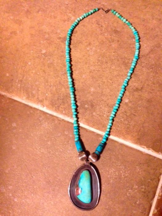 Authentic Indian Turquoise Necklace