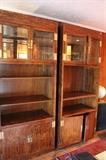 Pair of bookcase/multi-media Cases