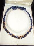 18k Tiffany & Co. Lapis Necklace - 25"