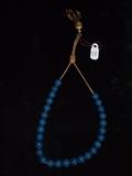 18k Lapis Prayer/Worry beads