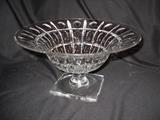 vintage Hawkes crystal bowl - 11 1/2" dia.